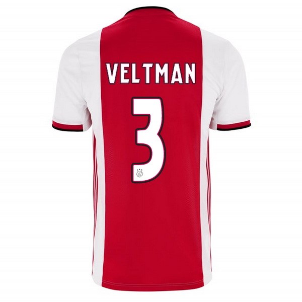 Camisetas Ajax Primera equipo Veltman 2019-20 Rojo